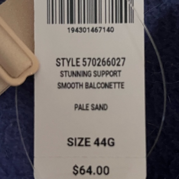 Soma Stunning Support Balconette 44 G NWT - Picture 3 of 3